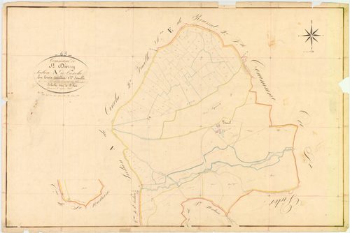 Saint-Diéry - 54 Fi 748      Section A de Conche, 1ère feuille