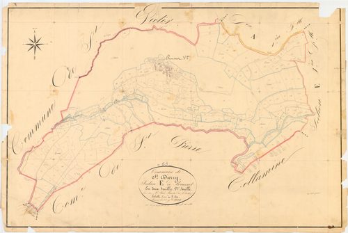 Saint-Diéry - 54 Fi 759      Section E de Roussat, 2ème feuille
