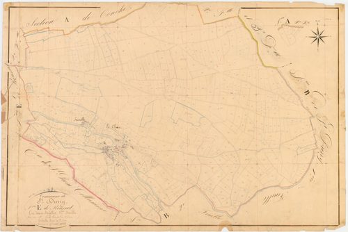 Saint-Diéry - 54 Fi 758      Section E de Roussat, 1ère feuille