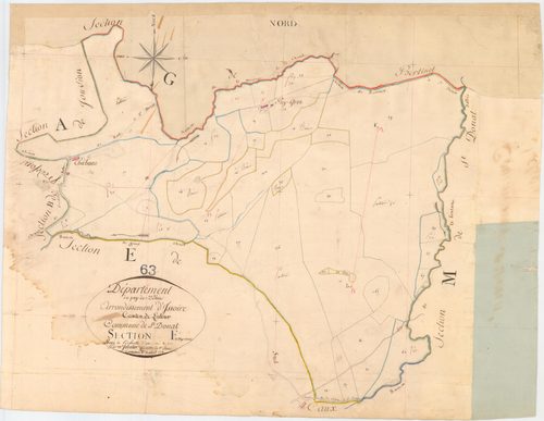 Saint-Donat - 54 Fi 766      Section F de Puy-Gros