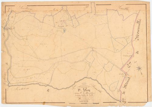 Saint-Éloy-les-Mines - 53 FI 964      Section C de Montcloux, 4ème feuille