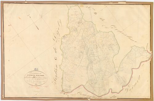 Saint-Étienne-sur-Usson - 54 Fi 782      Section D de Genestine, 2ème feuille