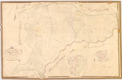 Saint-Étienne-sur-Usson - 54 Fi 781      Section D de Genestine, 1ère feuille