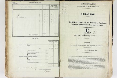 Saint-Ferréol-des-Côtes - P 12526/5      Section E