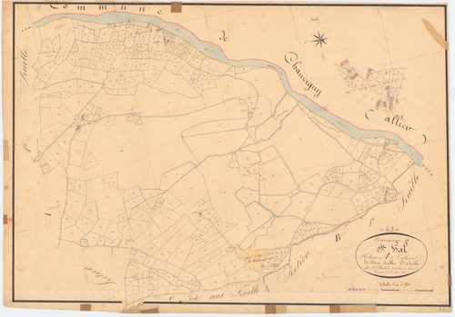 Saint-Gal-sur-Sioule - 53 FI 982      Section A de Tabarias, 2ème feuille