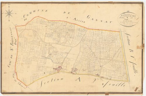 Saint-Genès-du-Retz - 53 FI 987      Section A de Fayet, 1ère feuille