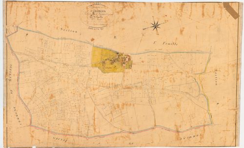 Saint-Georges-sur-Allier - 51 FI 1136      Section B de Lignat et Ceyssat, 2ème feuille