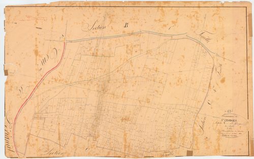 Saint-Georges-sur-Allier - 51 FI 1140      Section C de Saint-Georges, 3ème feuille