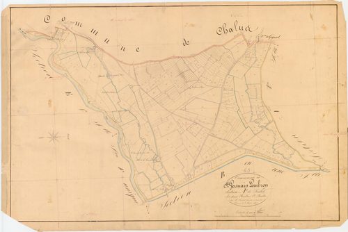 Saint-Germain-Lembron - 54 Fi 827      Section A de Paulet, 1ère feuille