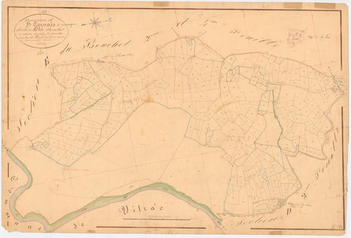 Saint-Gervais-d'Auvergne - 53 FI 1024      Section E du Bouchet, 3ème feuille