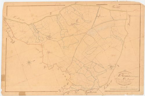 Saint-Gervais-d'Auvergne - 53 FI 1012      Section A de Mamont, 1ère feuille