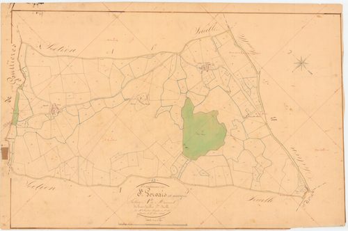 Saint-Gervais-d'Auvergne - 53 FI 1013      Section A de Mamont, 2ème feuille