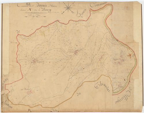 Saint-Gervais-sous-Meymont - 55 FI 949      Section A du Bourg