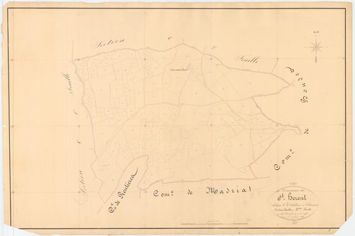 Saint-Hérent - 54 Fi 855      Section C de Chalouze et Charnaize, 2ème feuille