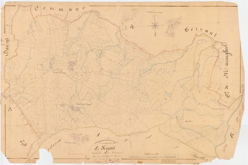 Saint-Hérent - 54 Fi 849      Section A de Rouhérent, 1ère feuille