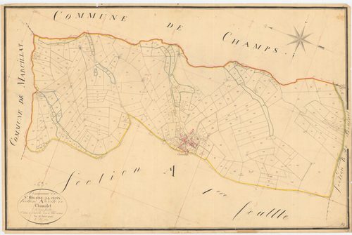 Saint-Hilaire-la-Croix - 53 FI 1035      Section A de Chamalet, 2ème feuille