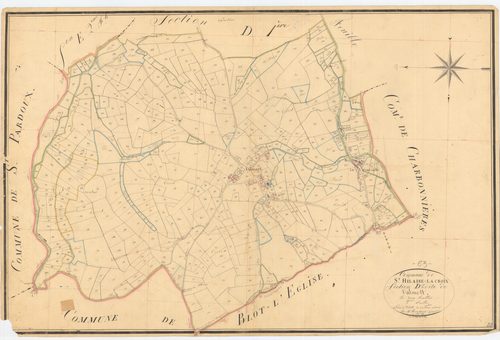 Saint-Hilaire-la-Croix - 53 FI 1041      Section D de Valmort, 2ème feuille