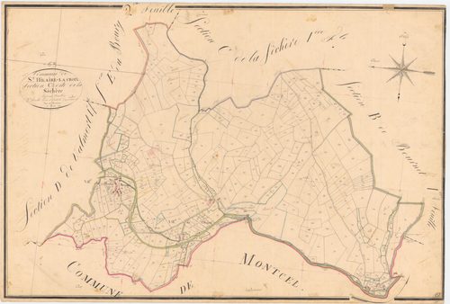 Saint-Hilaire-la-Croix - 53 FI 1039      Section C de la Séchère, 2ème feuille