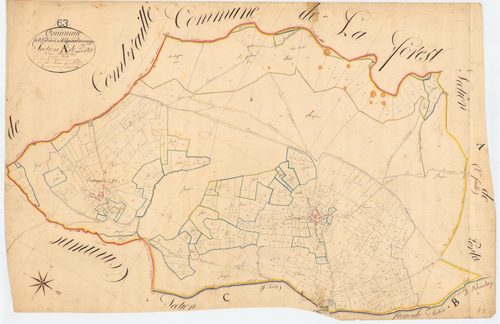 Saint-Hilaire-les-Monges - 53 FI 1045      Section A de Porta, 1ère feuille