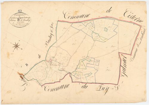 Saint-Hilaire-les-Monges - 53 FI 1048      Section B de Bunlay, 2ème feuille