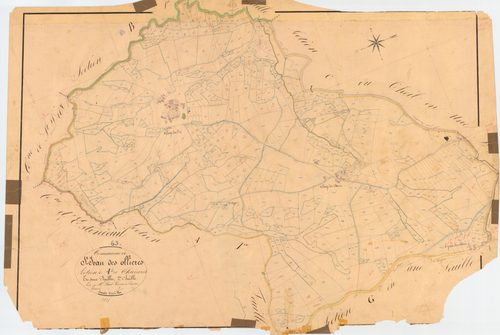 Saint-Jean-des-Ollières - 51 FI 1159      Section A de Chavarot, 2ème feuille