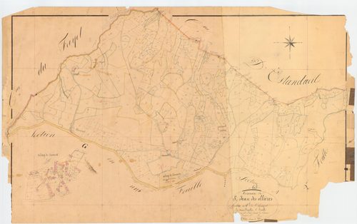 Saint-Jean-des-Ollières - 51 FI 1158      Section A de Chavarot, 1ère feuille