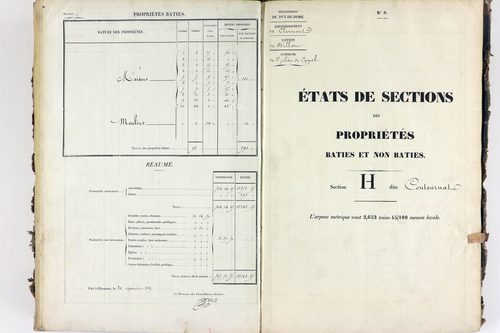 Saint-Julien-de-Coppel - P 9839/8      Section H
