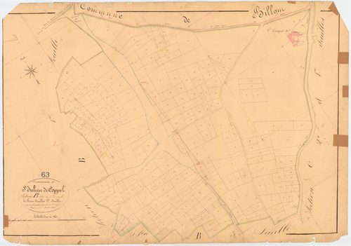 Saint-Julien-de-Coppel - 51 FI 1176      Section B de Feneuil, 2ème feuille