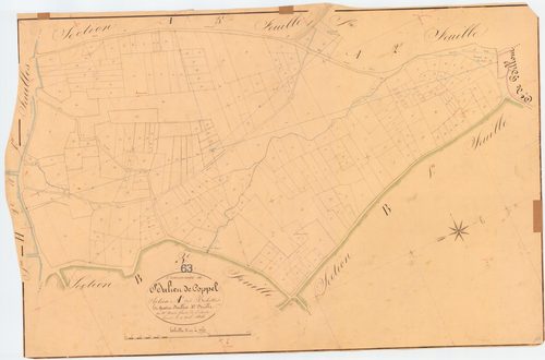 Saint-Julien-de-Coppel - 51 FI 1174      Section A des Rochettes, 4ème feuille