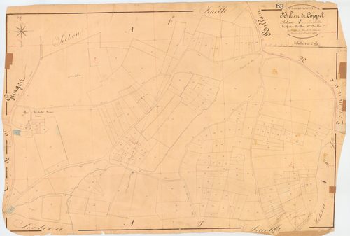 Saint-Julien-de-Coppel - 51 FI 1172      Section A des Rochettes, 2ème feuille