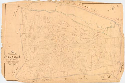 Saint-Julien-de-Coppel - 51 FI 1178      Section C de Monlet, 1ère feuille
