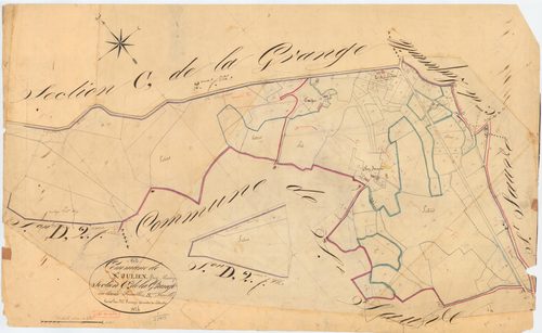 Saint-Julien-Puy-Lavèze - 51 FI 1203      Section C de la Grange, 3ème feuille