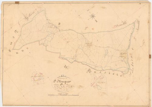 Saint-Maigner - 53 FI 1107      Section D de Breux, 1ère feuille