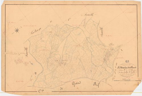 Saint-Martin-des-Olmes - 55 FI 983      Section C de Saint-Martin, 2ème feuille