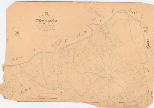 Saint-Martin-des-Olmes - 55 FI 984      Section D de Duret, 1ère feuille