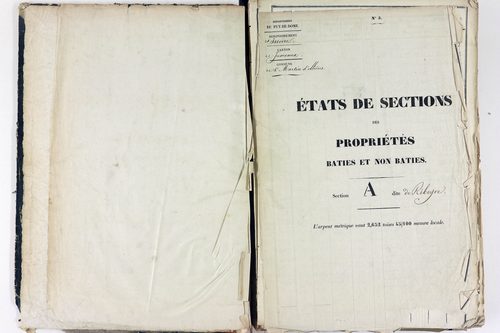 Saint-Martin-d'Ollières - P 11313/1      Section A