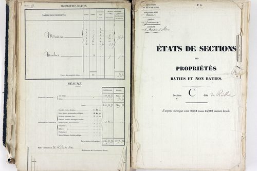 Saint-Martin-d'Ollières - P 11313/3      Section C