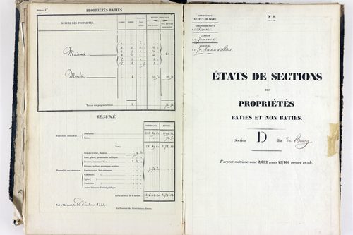 Saint-Martin-d'Ollières - P 11313/4      Section D