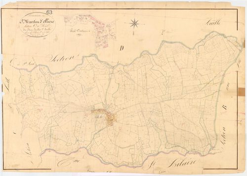 Saint-Martin-d'Ollières - 54 Fi 884      Section C de Réol, 1ère feuille