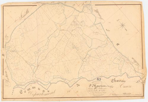 Saint-Maurice-près-Pionsat - 53 FI 1120      Section D de Villemeau, 2ème feuille