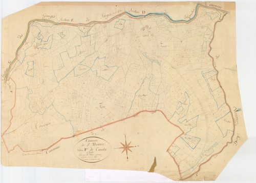 Saint-Nectaire - 54 Fi 897      Section F de Conche, 1ère feuille