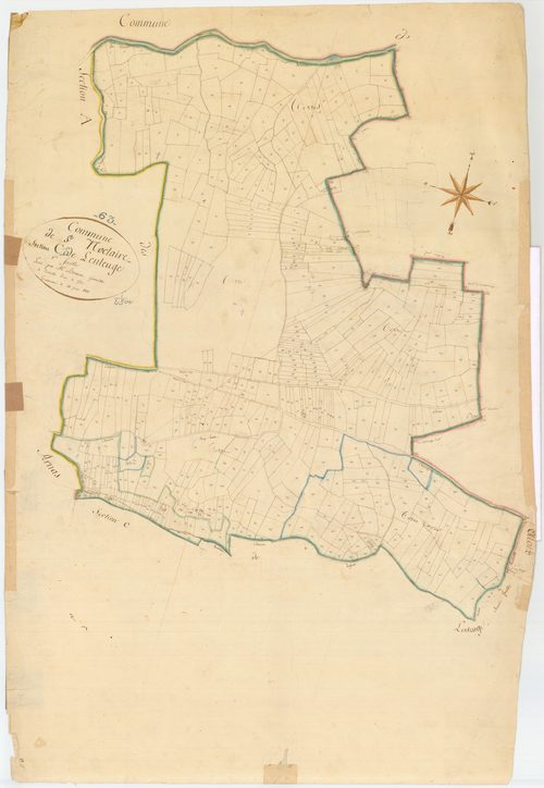 Saint-Nectaire - 54 Fi 891      Section C de Lenteuge, 1ère feuille