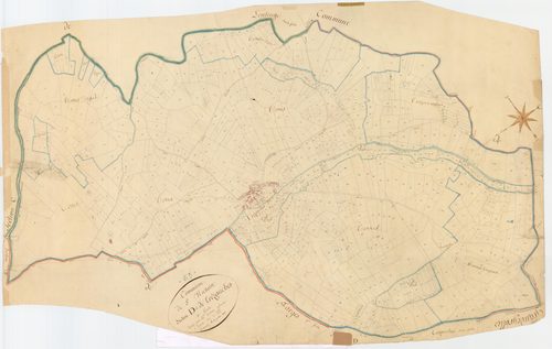 Saint-Nectaire - 54 Fi 893      Section D de Trézanches, 1ère feuille