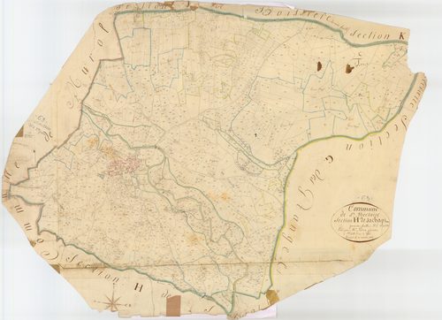 Saint-Nectaire - 54 Fi 900      Section H de Sachapt, 1ère feuille