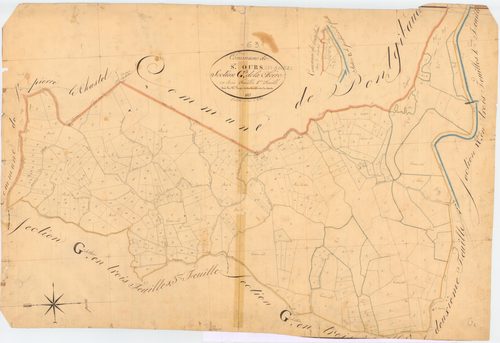 Saint-Ours - 53 FI 1146      Section G de la Cheire, 1ère feuille