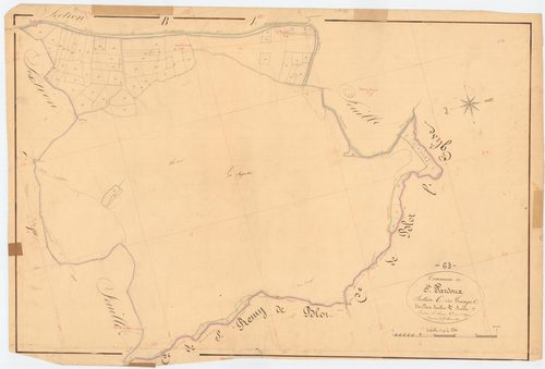 Saint-Pardoux - 53 FI 1161      Section C des Granges, 2ème feuille