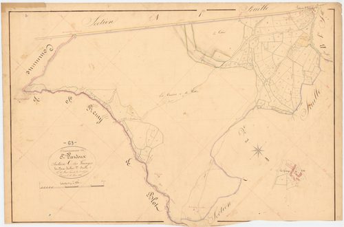 Saint-Pardoux - 53 FI 1160      Section C des Granges, 1ère feuille