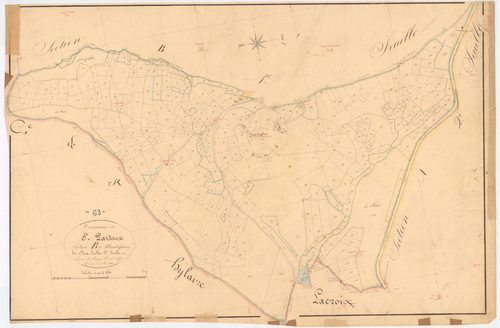 Saint-Pardoux - 53 FI 1159      Section B de Monteipdon, 2ème feuille