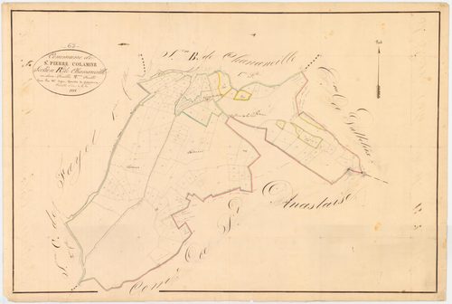 Saint-Pierre-Colamine - 54 Fi 909      Section B de Chananeille, 2ème feuille