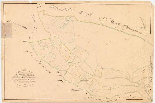 Saint-Pierre-Colamine - 54 Fi 912      Section D d'Oursière, 1ère feuille